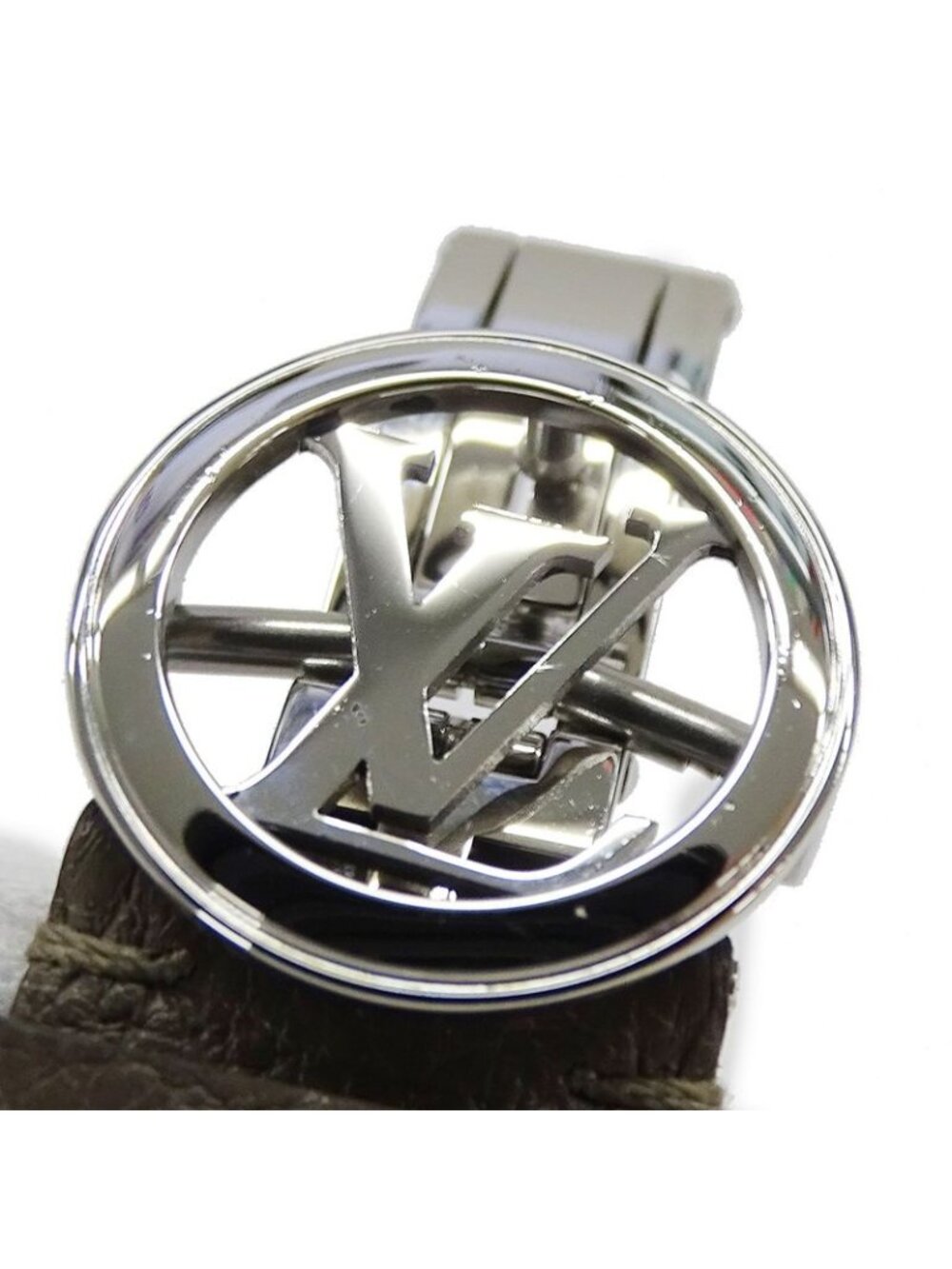 Louis Vuitton Watch Fifty Five Automatic Winding at Stainless Steel Leather - Picture 9 of 15